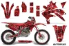 Honda CRF450 X Dirt Bike Graphic Kit - 2005-2016 Butterfly Red