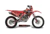 Honda CRF450 X Dirt Bike Graphic Kit - 2005-2016 Mad Hatter Red