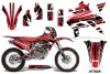 Honda CRF450 X Dirt Bike Graphic Kit - 2005-2016 Attack Red