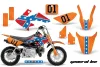 Honda CRF50 Dirt Bike Custom Graphic Kit - 2004-2024