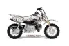 Honda CRF50 Dirt Bike Graphic Kit - 2004-2024 Butterfly White