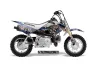 Honda CRF50 Dirt Bike Graphic Kit - 2004-2024 Mad Hatter Blue