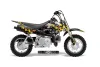 Honda CRF50 Dirt Bike Graphic Kit - 2004-2024 Motorhead Black