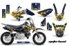 Honda CRF50 Dirt Bike Graphic Kit - 2004-2024 Motorhead Blue