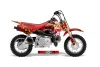 Honda CRF50 Dirt Bike Graphic Kit - 2004-2024 Motorhead Mandy Red