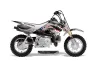 Honda CRF50 Dirt Bike Graphic Kit - 2004-2024 P40 Warhawk Black