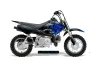 Honda CRF50 Dirt Bike Graphic Kit - 2004-2024 Silver Star - Reloaded Blue