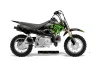 Honda CRF50 Dirt Bike Graphic Kit - 2004-2024 Silver Star - Reloaded Green