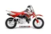 Honda CRF50 Dirt Bike Graphic Kit - 2004-2024 T Bomber Red