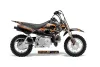 Honda CRF50 Dirt Bike Graphic Kit - 2004-2024 Toxicity Orange