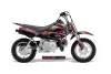 Honda CRF50 Dirt Bike Graphic Kit - 2004-2024 Toxicity Red