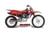 Honda CRF70 Dirt Bike Graphic Kit - 2004-2015 Bone Collector Red