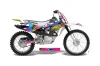 Honda CRF70 Dirt Bike Graphic Kit - 2004-2015 Flashback