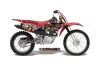 Honda CRF70 Dirt Bike Graphic Kit - 2004-2015 Mad Hatter Red