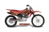 Honda CRF80 Dirt Bike Graphic Kit - 2004-2010 Firestorm Red
