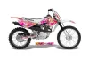 Honda CRF80 Dirt Bike Graphic Kit - 2004-2010 Motorhead Mandy Pink