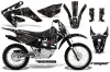 Honda CRF80 Dirt Bike Graphic Kit - 2011-2016 Reaper Black
