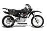 Honda CRF80 Dirt Bike Graphic Kit - 2011-2016 Reaper Black