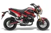 Honda Grom 125 Dirt Bike Graphic Kit - 2013-2016 Attack Red
