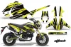 Honda Grom 125 Dirt Bike Graphic Kit - 2013-2016 Attack Yellow