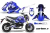 Honda Grom 125 Dirt Bike Graphic Kit - 2013-2016 Carbon X Blue