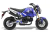 Honda Grom 125 Dirt Bike Graphic Kit - 2013-2016 Carbon X Blue
