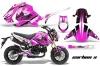 Honda Grom 125 Dirt Bike Graphic Kit - 2013-2016 Carbon X Pink