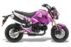 Honda Grom 125 Dirt Bike Graphic Kit - 2013-2016 Carbon X Pink