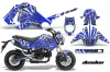 Honda Grom 125 Dirt Bike Graphic Kit - 2013-2016 Deaden Blue