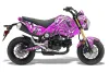 Honda Grom 125 Dirt Bike Graphic Kit - 2013-2016 Deaden Pink