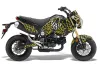 Honda Grom 125 Dirt Bike Graphic Kit - 2013-2016 Widow Maker Yellow