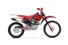Honda XR100 Dirt Bike Graphic Kit - 2001-2003 Carbon X Red