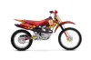 Honda XR100 Dirt Bike Graphic Kit - 2001-2003 Motorhead Mandy Red