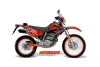 Honda XR250 SM Dirt Bike Graphic Kit - 2003-2005 Ed Hardy - Love Kills Red