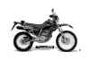 Honda XR250 SM Dirt Bike Graphic Kit - 2003-2005 Silver Star - Silver Star Black