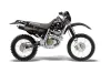 Honda XR400 Dirt Bike Graphic Kit - 1996-2004 Reaper Black