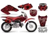Honda XR50 Dirt Bike Custom Graphic Kit - 2000-2003