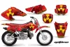 Honda XR50 Dirt Bike Custom Graphic Kit - 2000-2003