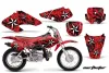 Honda XR50 Dirt Bike Custom Graphic Kit - 2000-2003