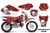 Honda XR50 Dirt Bike Custom Graphic Kit - 2000-2003