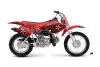 Honda XR50 Dirt Bike Graphic Kit - 2000-2003 Northstar Red
