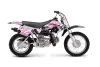 Honda XR50 Dirt Bike Graphic Kit - 2000-2003 Starlett Pink