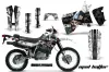 Honda XR650L Dirt Bike Graphic Kit - 1993-2025 Mad Hatter White