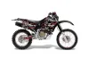 Honda XR650R Dirt Bike Graphic Kit - 2000-2010 Silver Star - Silverhaze Red