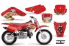 Honda XR70 Dirt Bike Custom Graphic Kit - 2001-2003