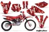 Honda XR80 Dirt Bike Graphic Kit - 2001-2003 Butterfly Red