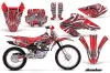 Honda XR80 Dirt Bike Graphic Kit - 2001-2003 Deadon Red