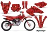 Honda XR80 Dirt Bike Graphic Kit - 2001-2003 Digicamo Red
