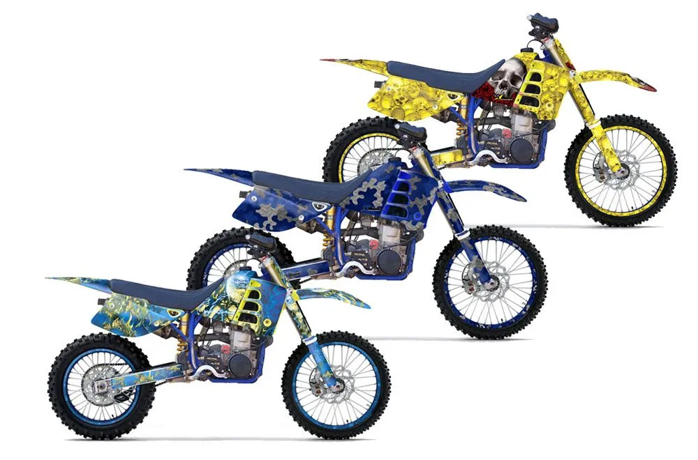 Husaberg FC 501 Dirt Bike Custom Graphic Kit - 1997-1999