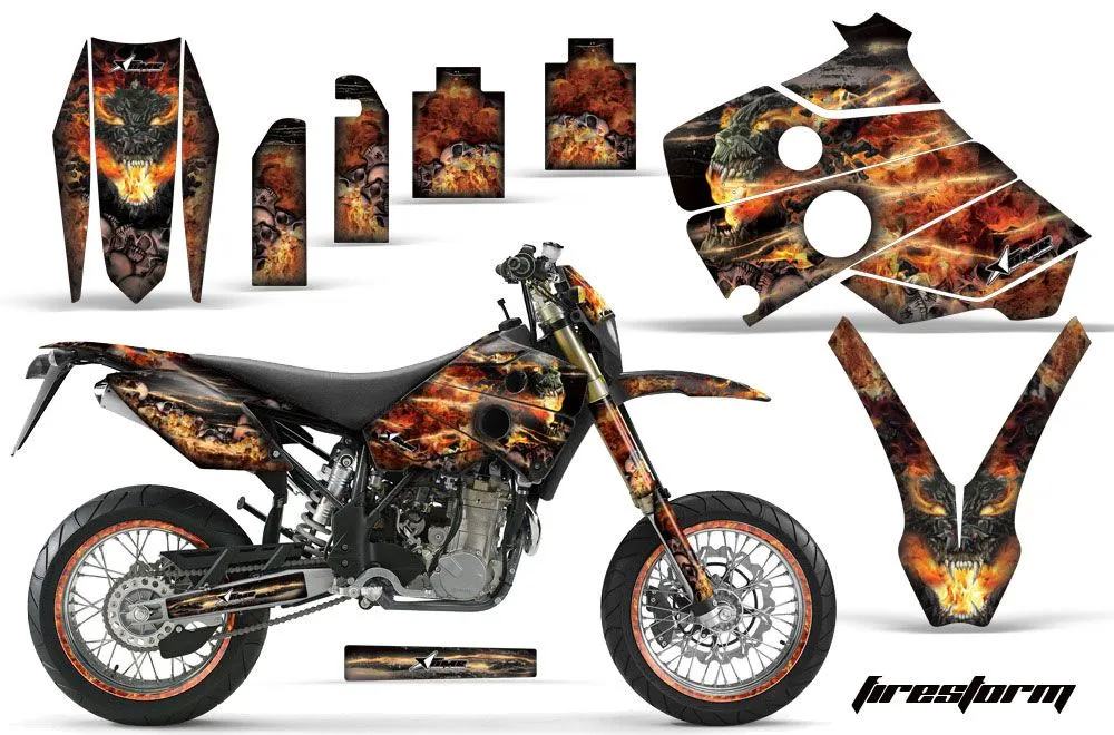 Husaberg FC / FE / FS 400 Dirt Bike Custom Graphic Kit - 2001-2005